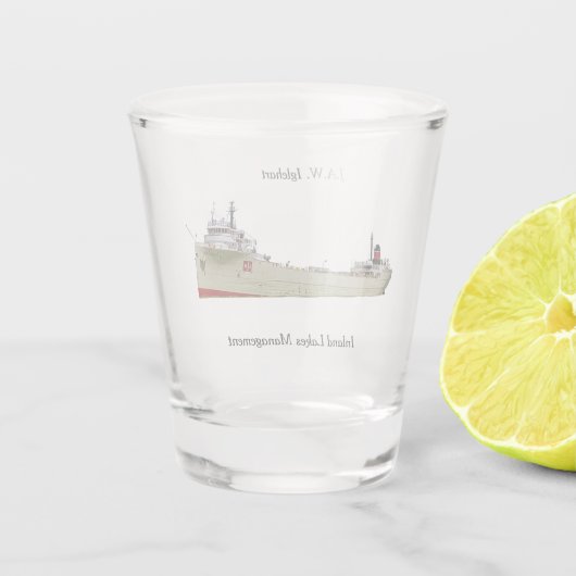 JAW Iglehart schot glas (Achterkant)