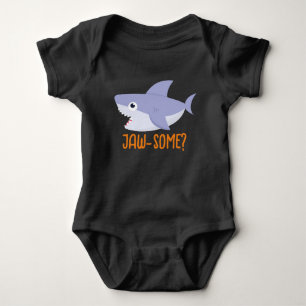 "Jaw-some" haai, haaienliefhebbers cadeau voor Romper