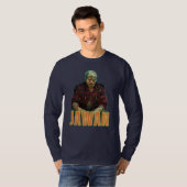 Jawan Film l Shahrukh Khan Fan Club l King Khan T-shirt (Voorkant volledig)