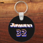Jawann 32 Sleutelhanger (Voorkant)