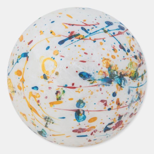 Jawbreaker Snoep Ball Ronde Sticker (Voorkant)