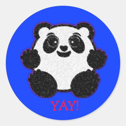 JAWEL! Panda Sticker (Voorkant)