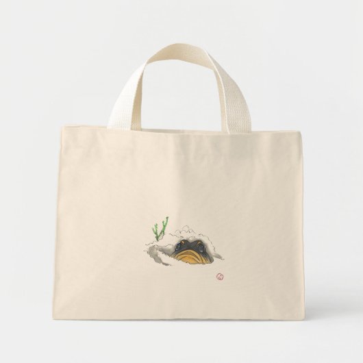 Jawfish Mini Tote Bag (Voorkant)