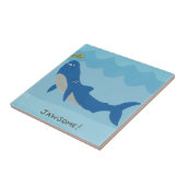 Jawful Shark Tegeltje (Zijkant)