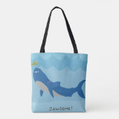Jawful Shark Tote Bag (Achterkant)