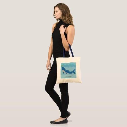 Jawful Shark Tote Bag (Voorkant (model))