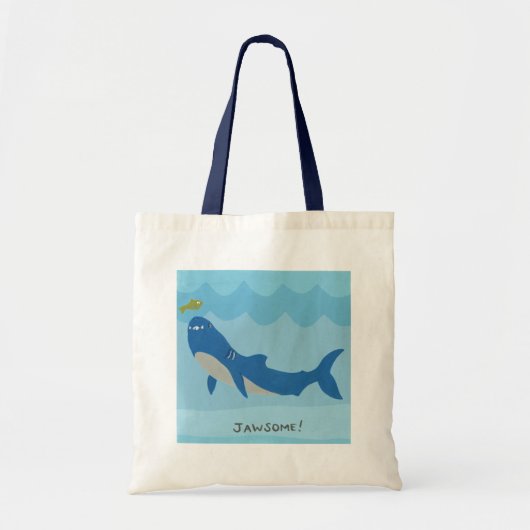 Jawful Shark Tote Bag (Voorkant)