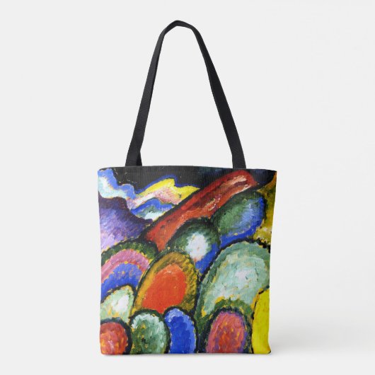 Jawlensky - Bergen en Bomen Tote Bag (Achterkant)