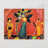 Jawlensky - Japanse ventilator Briefkaart (Voorkant)