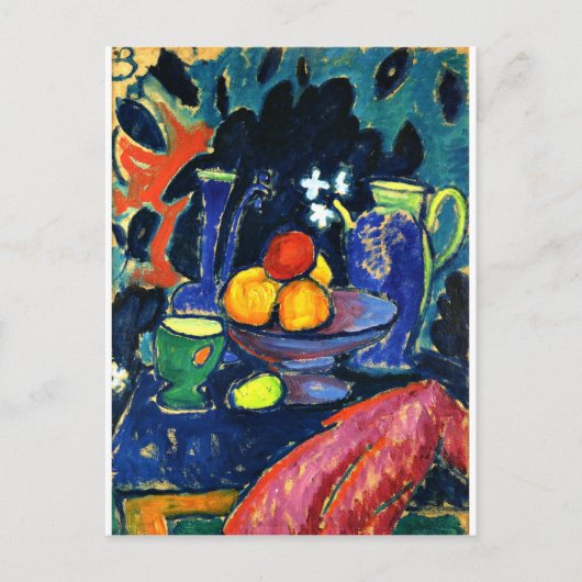 Jawlensky - Stilleven met Jug Briefkaart (Voorkant)