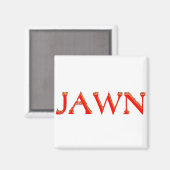 Jawn Magneet (Voorkant / Achterkant)