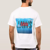 JAWS 50ste haai in de vijver T-shirt (Achterkant)