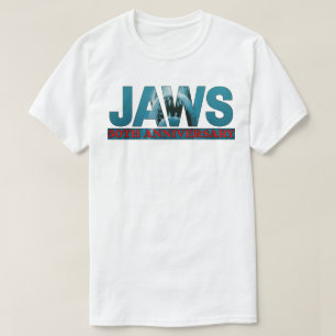 JAWS 50ste verjaardag T-shirt