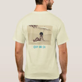 Jaws Black Beach Club T-shirt (Achterkant)