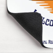 Jaws de film Amity Island is blij dat je Muismat (Hoek)