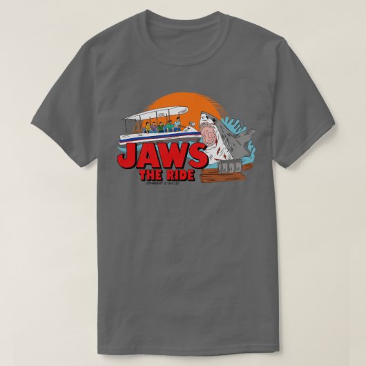 Jaws de rit t-shirt (Design voorkant)