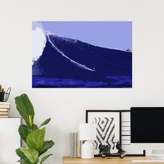 Jaws, Hawaii Poster (Thuiskantoor)