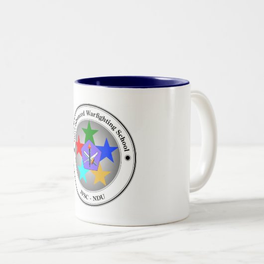 JAWS-Mok Tweekleurige Koffiemok (Voorkant rechts)