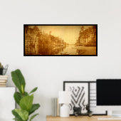 Jaws of the Wisconsin Dells Photo 1894 Poster (Thuiskantoor)