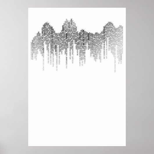 Jaws Quints Speech Poster (Voorkant)