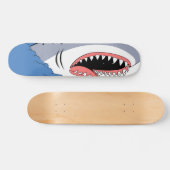 Jaws skateboard dek. (Horizontaal)