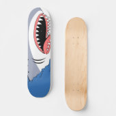 Jaws skateboard dek. (Voorkant)