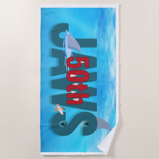 JAWS Strandlaken (Voorkant)