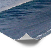 Jaws Surfing Photo Poster (Hoek)