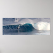Jaws Surfing Photo Poster (Voorkant)