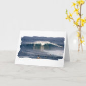 Jaws van Maui - Wenskaart Kaart (Gele Bloem)