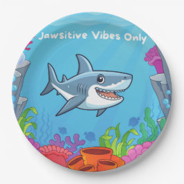 Jawsitive Vibes alleen papieren Borden Bordje