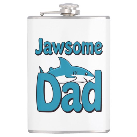 Jawsome Dad Heupfles (Voorkant)