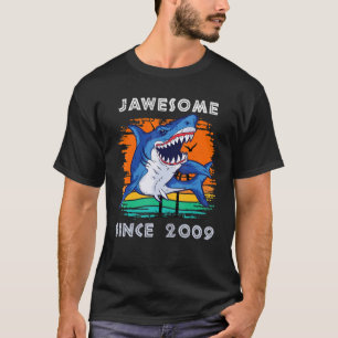 Jawsome Geweldige sinds 2009 Sharks Zee Ocean Fans T-shirt