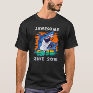 Jawsome Geweldige sinds 2018 Sharks Zee Ocean Fans T-shirt