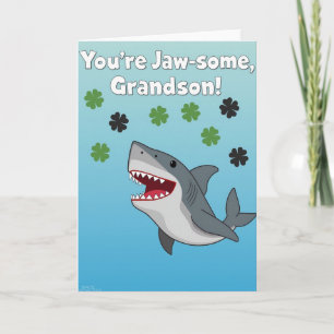 Jawsome Kleinzoon Awesome Kaart
