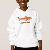 Jawsome orange Shark  (Voorkant)