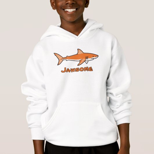 Jawsome orange Shark  (Voorkant)