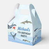 Jawsome Shark onder het Zee Bedankdoosjes (Achterkant)