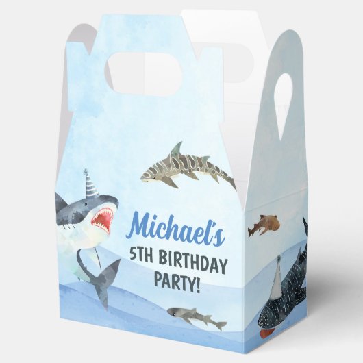 Jawsome Shark onder het Zee Bedankdoosjes (Geopend)