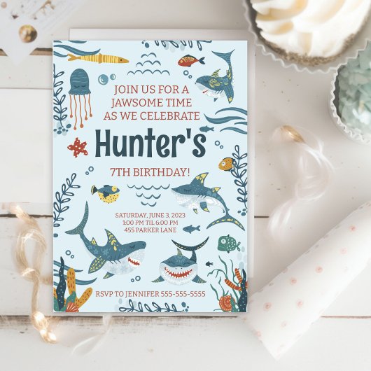 Jawsome Shark ThRapport Elke Leeftijd Kaart