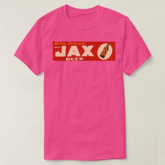 JAX BEER VAN NEW ORLEANS T-SHIRT (Design voorkant)