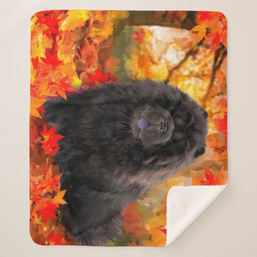 JAX Chow SHERPA deken (Voorkant)