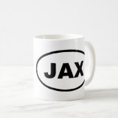 JAX Jacksonville Koffiemok (Voorkant rechts)
