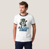 Jax Litter League Ringer T-Shirt (Voorkant volledig)