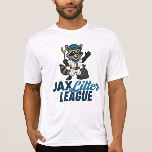 Jax Litter League Sport-Tek T-Shirt (Voorkant)