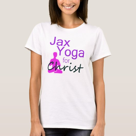 Jax Yoga voor Christus T-shirt (Voorkant)