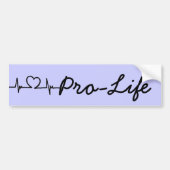 Jaxon Alexander Kelley Pro-Life Bumpersticker (Voorkant)