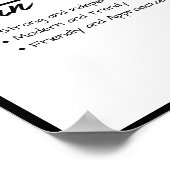 Jaxon, Jongen Gepersonaliseerde Naam Definitie Poster (Hoek)