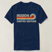 JAXXON Name Personalized Funny Retro  Birth T-shirt (Design voorkant)