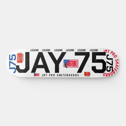 JAY 75 JMT 8 1/4" Skateboard Deck (Horizontaal)